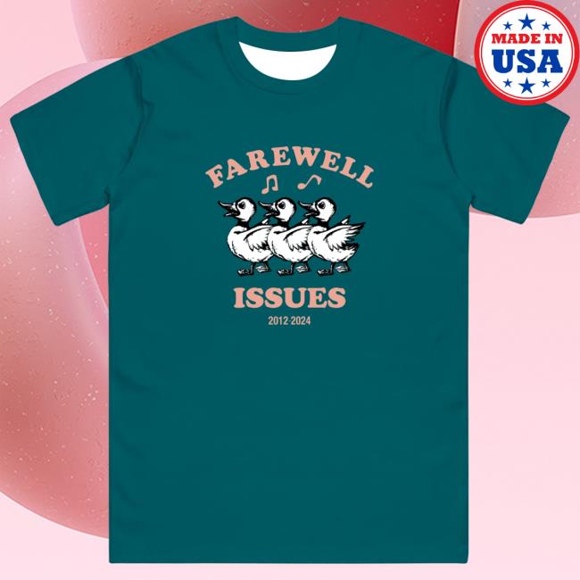 Ixiimmxxiv Official Merchandise Store Singing Ducks Teal New Tee