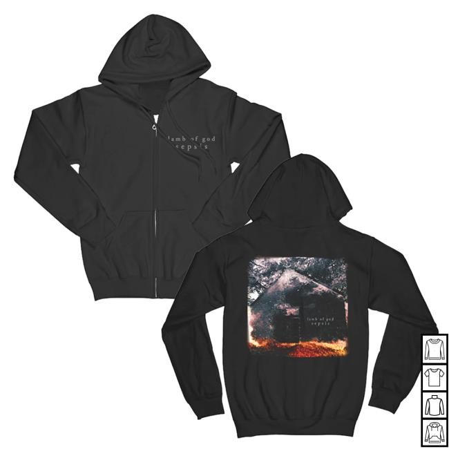 Official Lamb Of God Merch Store Sepsis Cover Pullover Hoodie