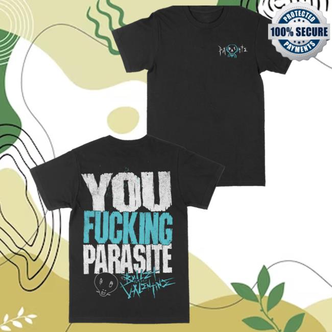 Official Bullet You Parasite Black Shirt
