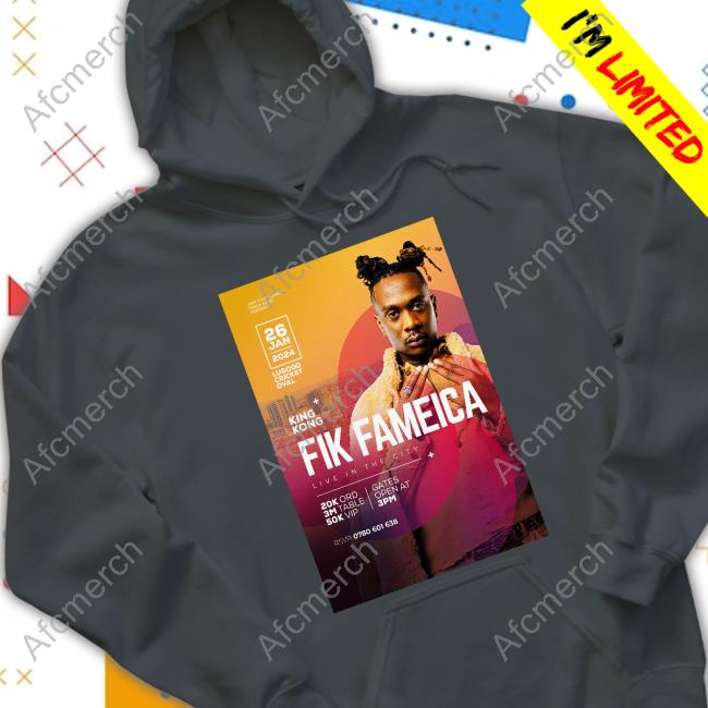 Fik Fameica Live In The City Poster Shirt