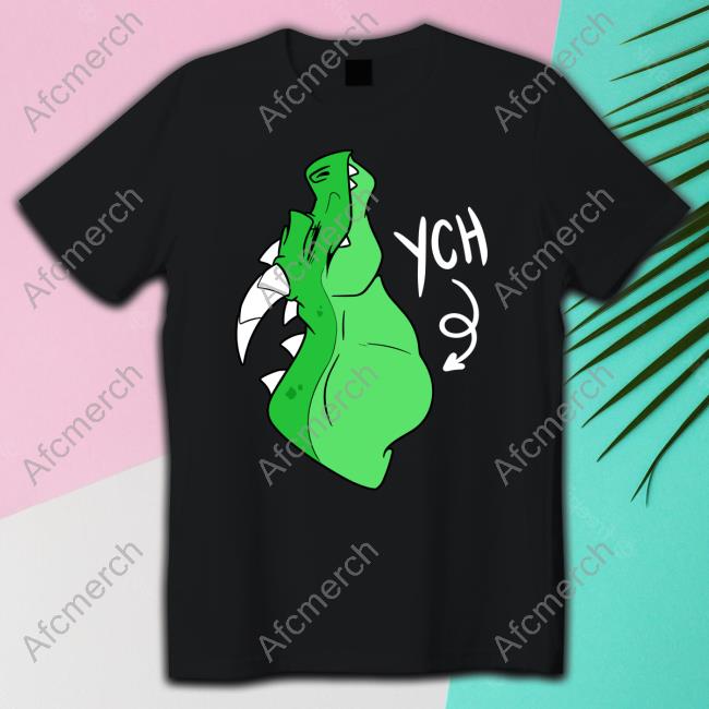 Slosh Dog Dragon Gulp Ych Shirt Green