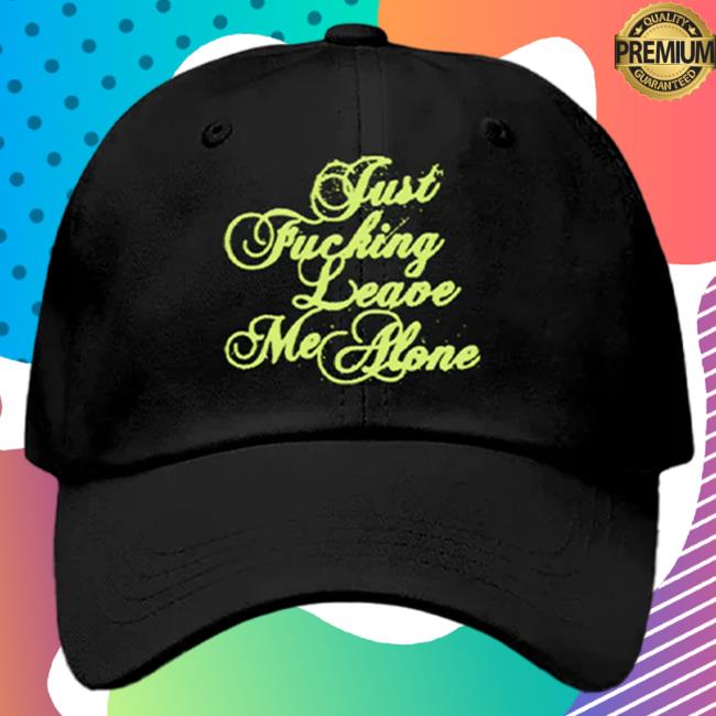 Official Interscope Records Billie Eilish Merch Store Leave Me Alone Twill Hat Billie Eilish Apparel Clothing Shop
