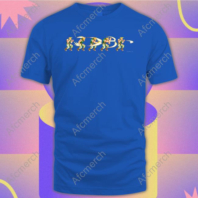 Official Street Fighter Ii Guile T-Shirt
