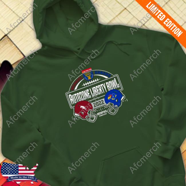 ARKANSAS RAZORBACKS 2022 LIBERTY BOWL MATCH-UP Hoodie Shirt