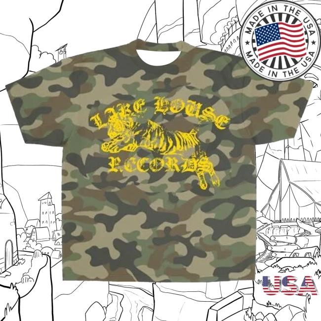 Official Brandon Lake Merch Store Lakehouse Records Camo T Shirt