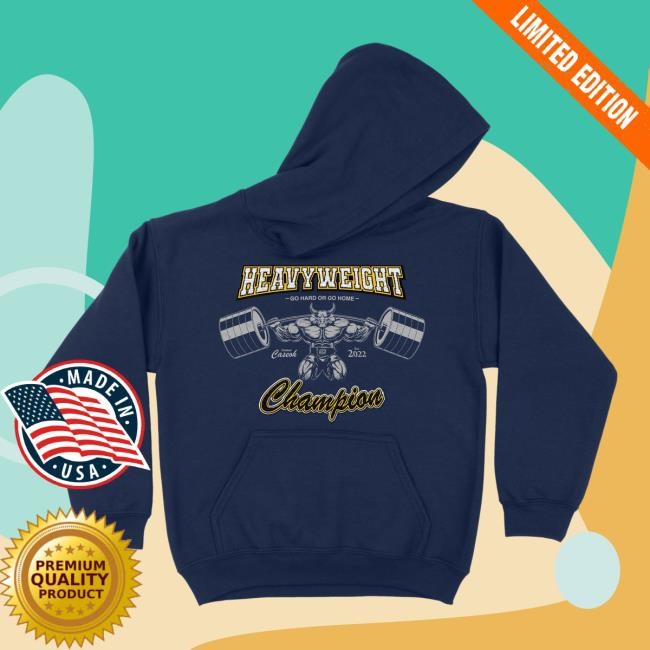 Navy Heavyweight Hoodie Official Caseoh Games Shop
