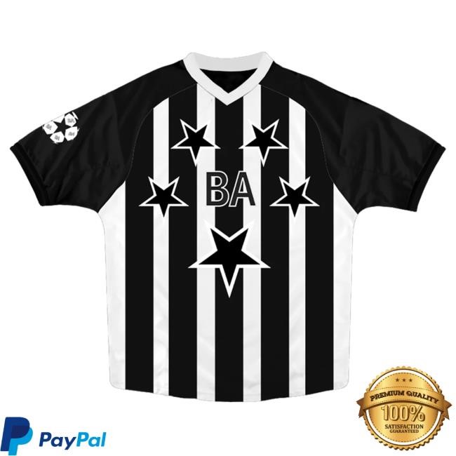 BBY$ Stars & Stripes Football Jersey Black - DESTROY LONELY Official Store