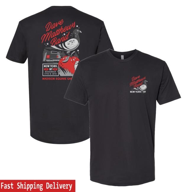 Official Dave Matthews Merch Store Shop Dave Matthews Band 2023 Nyc Event Tees