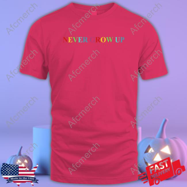 Benitez Store Never Grow Up Shirt Baylen Levine Merch Shirt