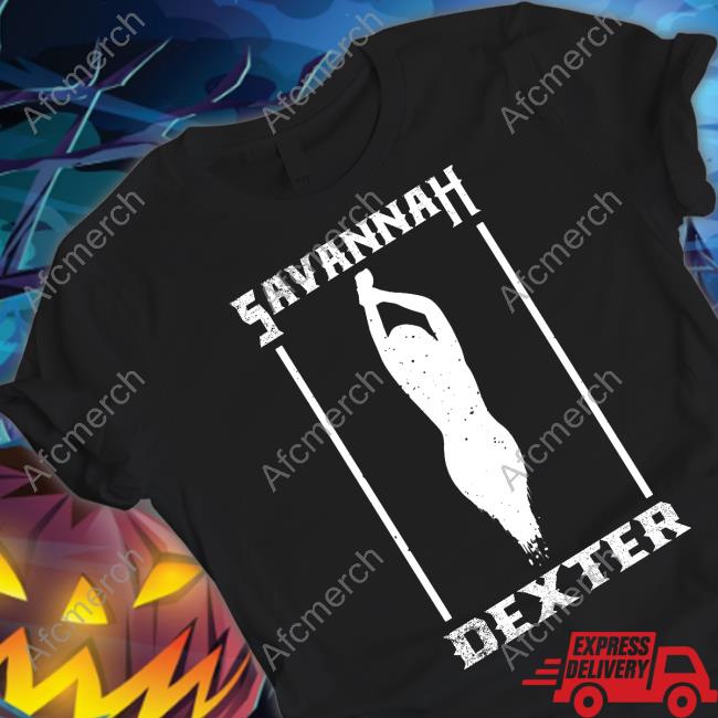 Official Savannah Dexter Merch Sav Silhouette T Shirt
