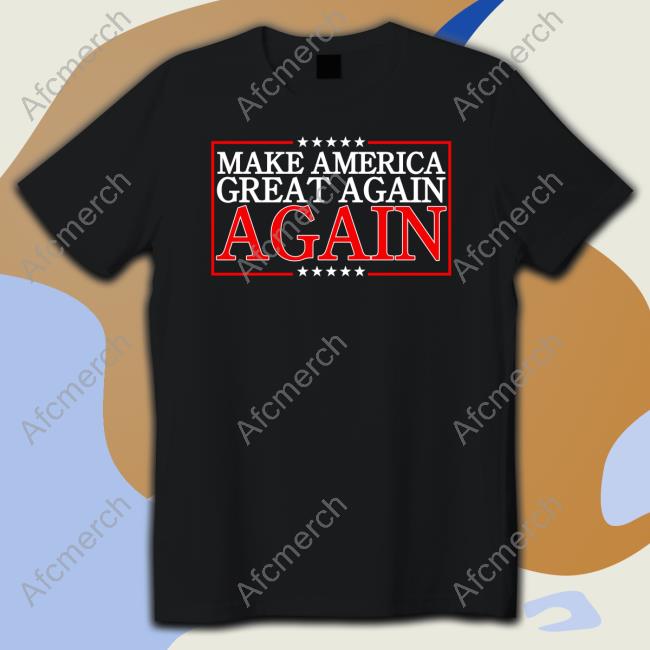 Donald Trump Jr. Make America Great Again Again Long Sleeve T Shirt