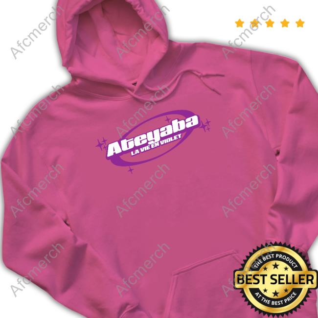 Ateyaba La Vie En Violet Crewneck Sweatshirt Official Ateyaba Merch Ateyaba La Vie En Violet T Shirts
