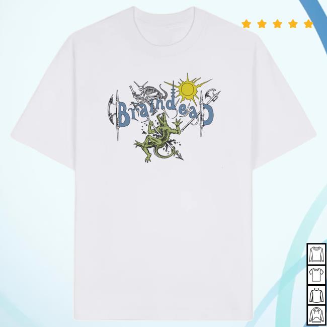 Brain Dead Shop Lizard Man Hoodie