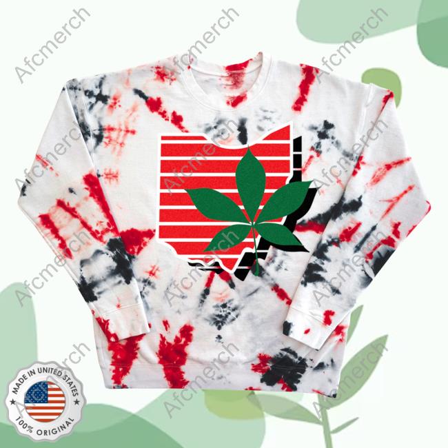 Official Ohio Clothing Merch Retro Ohio Tie Dye Pullover Hoodie Ohioclothing