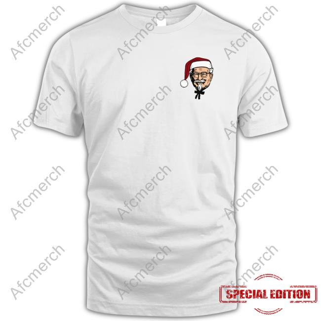 Official Kfc Merch Store Merry Clucking Christmas T-Shirt