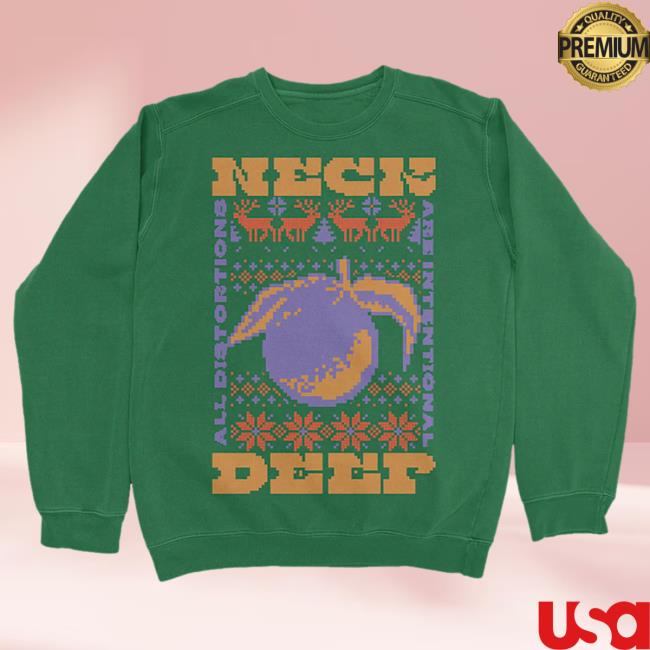 Official Neck Deep Merch Store NeckDeep Adai Holiday Green Attractive Shirt