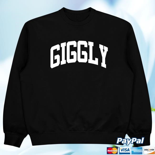 Giggly Squad Collegiate Tee (White)