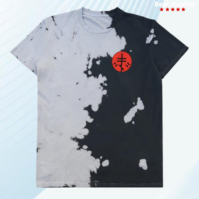 Official Btsm Red Grey Dye Shirt New