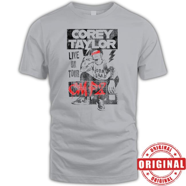 Corey Taylor Punk Poster 2023 Tour Hoodie