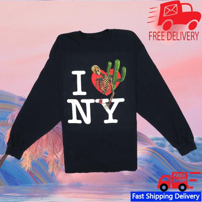 Official Travis Scott Merch Store Travis Scott Astroworld I Love Ny T Shirt Black TravisScott Shop