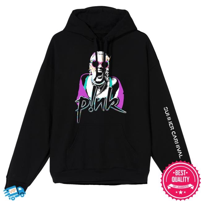 Official P!Nk Merch Summer Carnival Tour Black Crew
