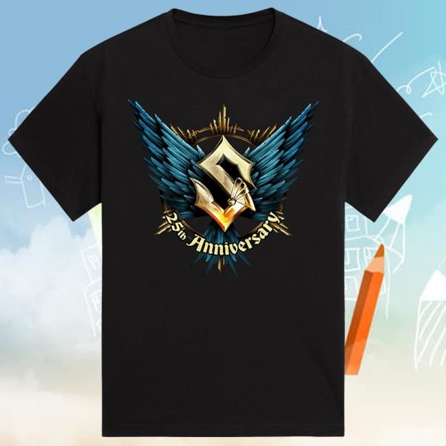 Official Sabaton Merch Store Sabaton Blue Wings Anniversary Shirt Sabaton Shop