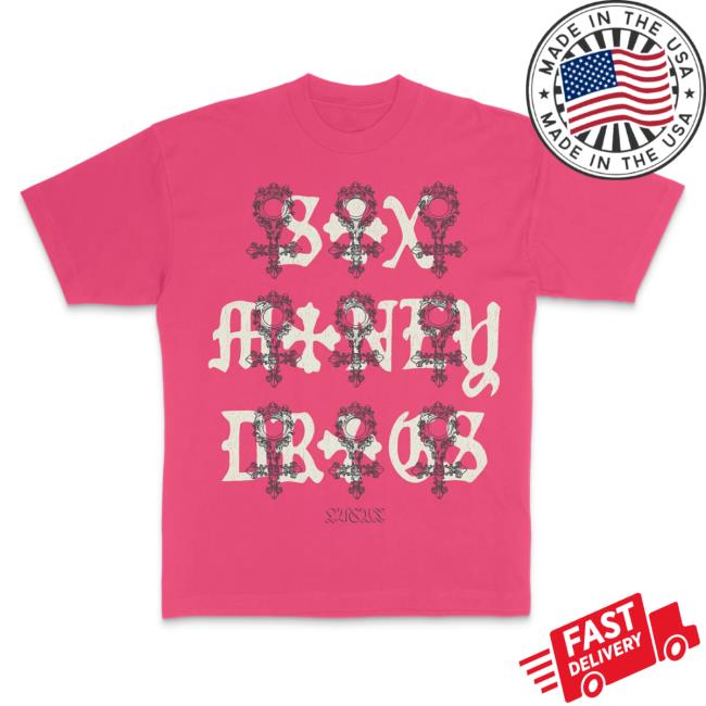 Official Sincerely Lucki Repeating Top Shirt Pink SincerelyLucki Deadboylife