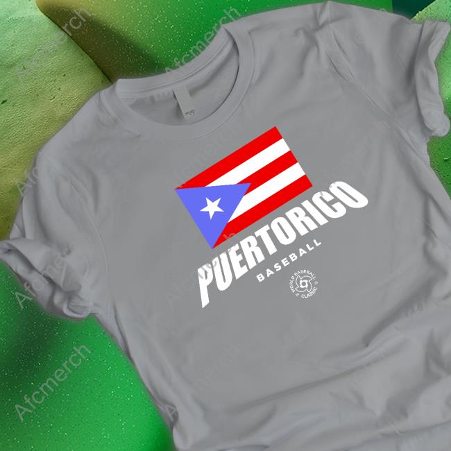 Puerto Rico Baseball Tee Shirt
