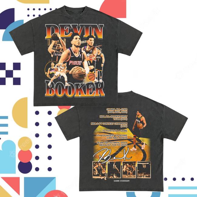 Official Game Changer Devin Booker 2 Shirt 2023 Pepper GameChanger