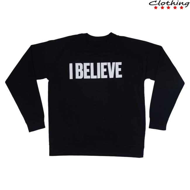Official Phil Wickham Merch Store Shop I Believe - Sweatshirt - Black PhilWickham