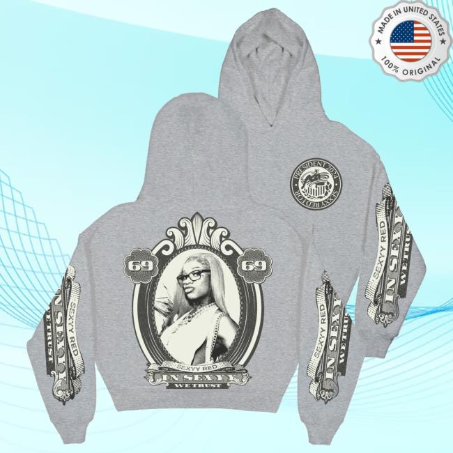 Sexyy Red Merch Shop Sexyy Love Money LS Hoodie