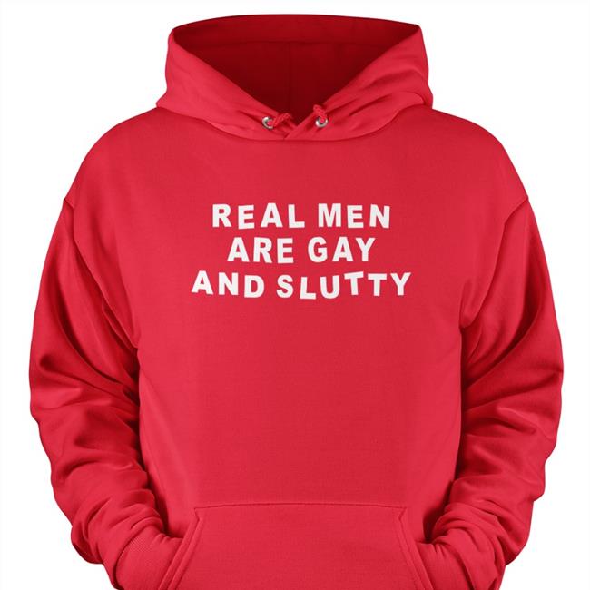 Girlofswords Real Men Are Gay Tee Shirt