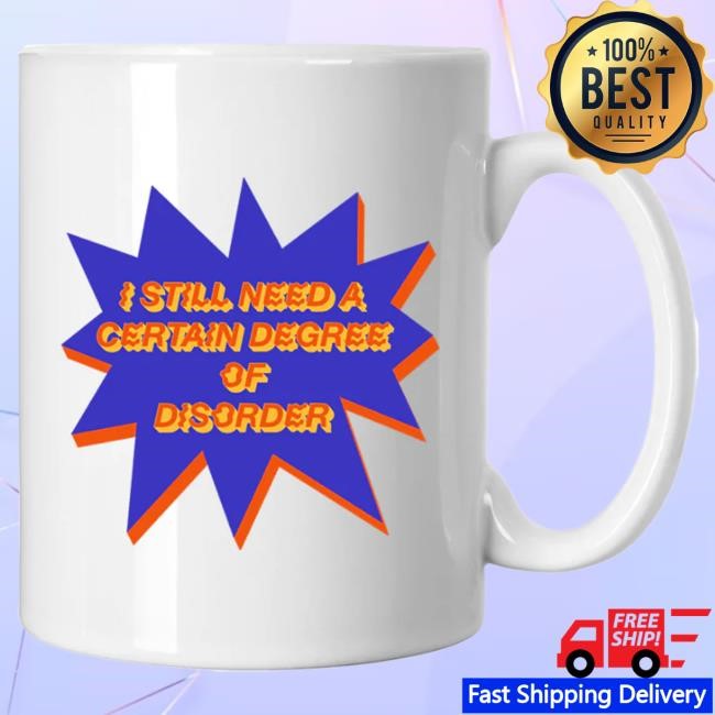 Official Paramore Merch Store Shop Paramore I Still Need A Certain Degree Of Disorder Mug