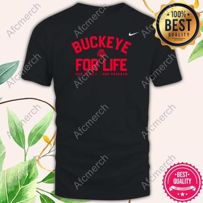 Clark Kellogg Buckeye For Life Our Family Our Program Tee