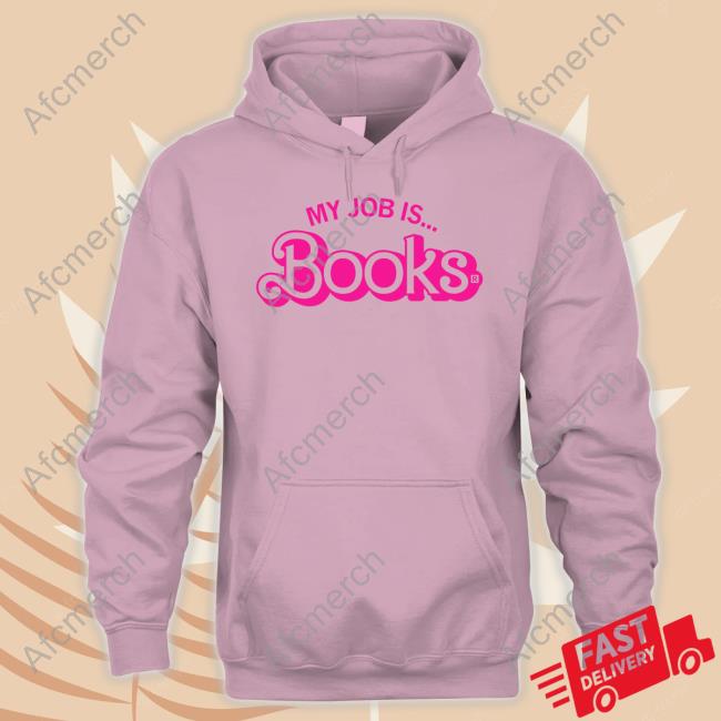 Official Raygun Merch My Job Is Books Shirt