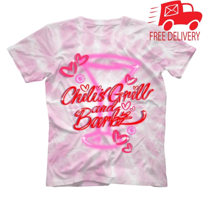 Chili's Grill & Bar Merch Chili's Grill And Barbz Long Sleeved T Shirt