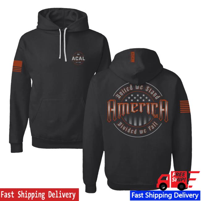 Official Acal Clothing Shop Merch We Stand Hooded Sweatshirt