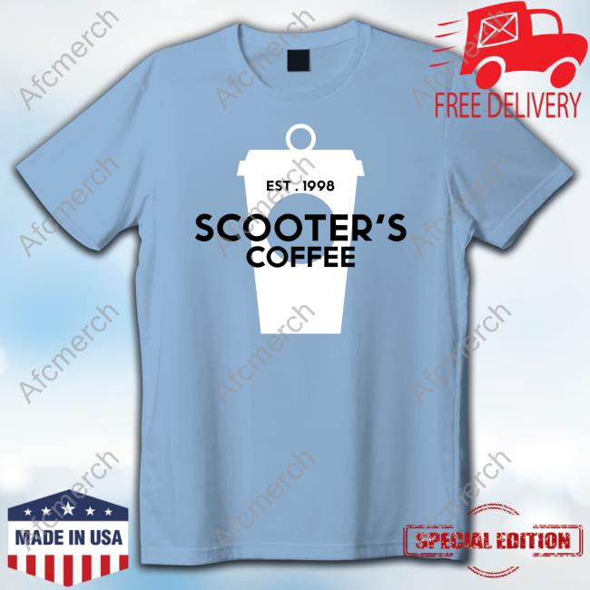 Official Scooter's Coffee T-Shirt Official Scooter's Coffee Tee