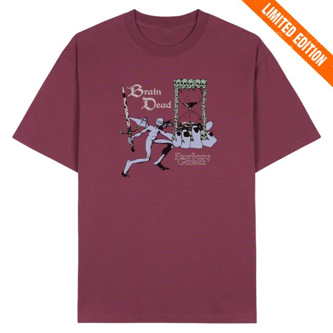 Official Brain Dead Merch Store We Are Brain Dead Fantasy Time Top Shirt Brain Dead Apparel Clothing Shop BrainDead