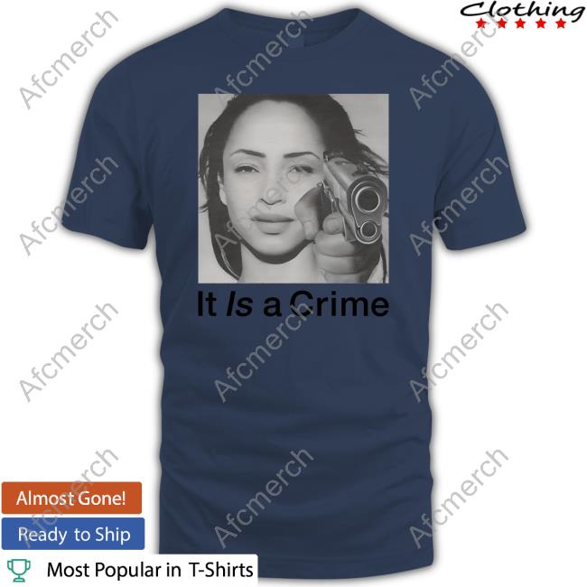 Sade Adu It Is A Crime t shirt