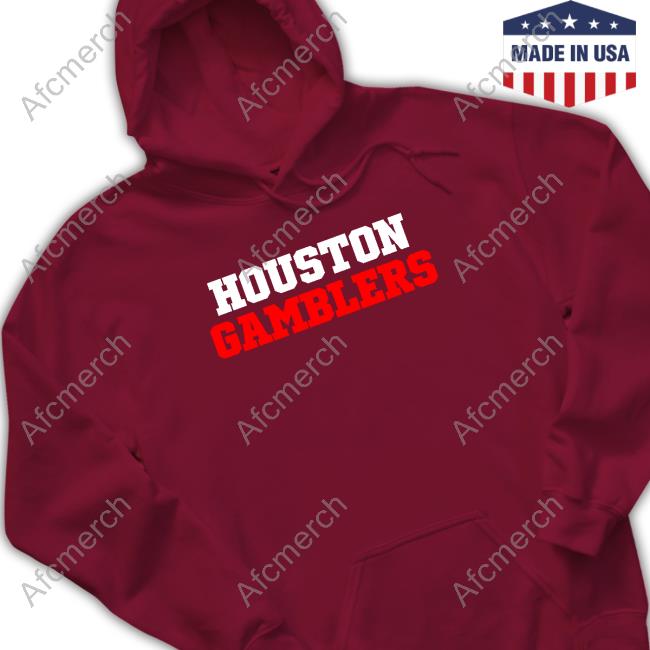 Official Robert Morris Houston Gamblers Shirts Houston Gamblers Sweatshirt
