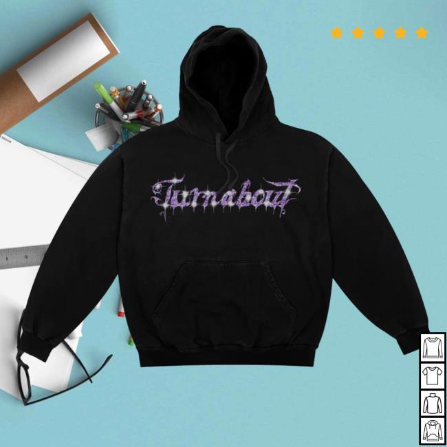 Official Haunted Mound Merch Turnabout Turnabout Iced Out Crewneck Sweatshirt