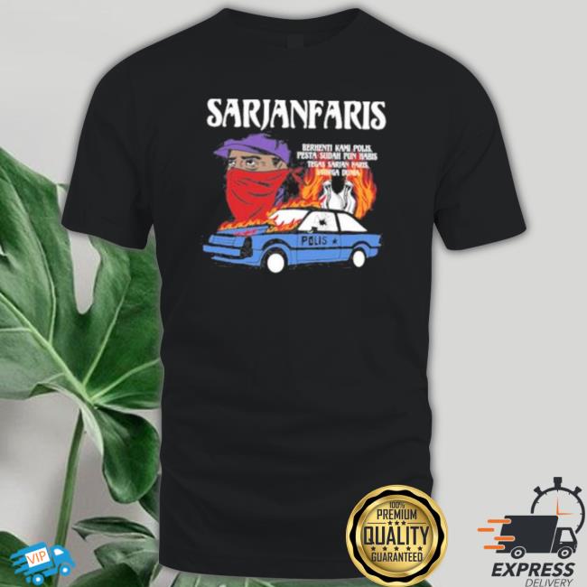 New Top Abstrax X Loko Sarjan Faris Tee