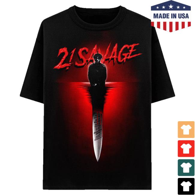 Official 21 Savage Merch Store Midnight New Shirt 21 Savage Apparel Clothing Shop 21Savage