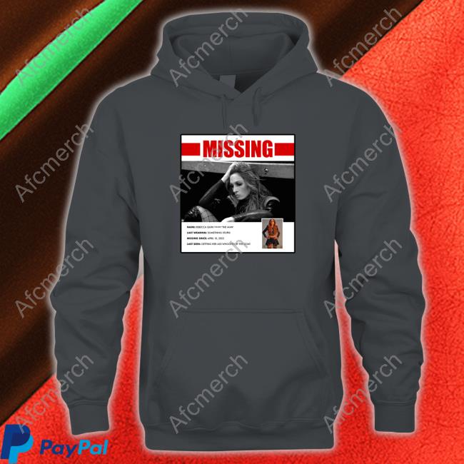 Rebecca Quin Missing Tee Shirt
