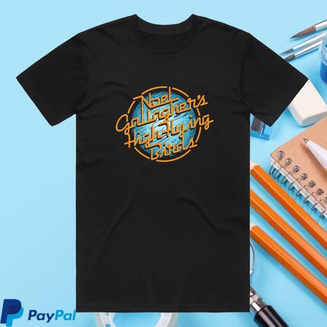 Noel Gallagher's High Flying Birds Official Store - Noel Gallagher's High Flying Birds - 2024 Summer Blue Moon T Shirt