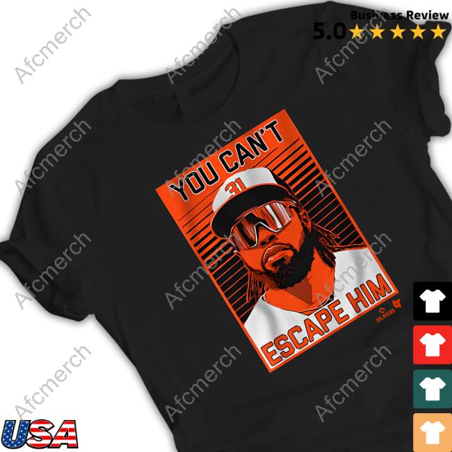 Official Cedric Mullins You Can't Escape Him T Shirt
