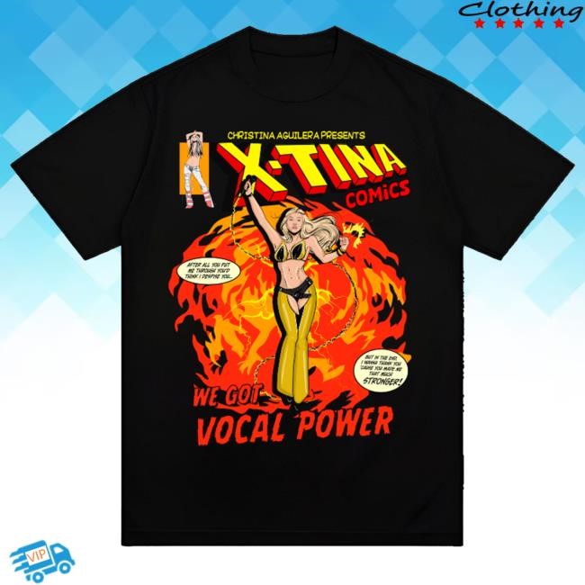 X-Tina Comics, Christina Aguilera Tee