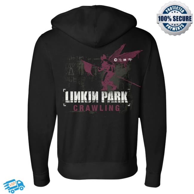 Official Linkin Park Merch Store Linkin Park Lp Crawling Side Street Soldier Zip Crew neck Linkin Park Apparel Clothing Shop LinkinPark