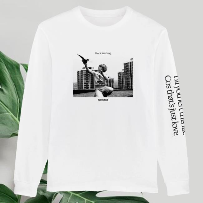 Official Sam Fender Shop People Watching Long Sleeve